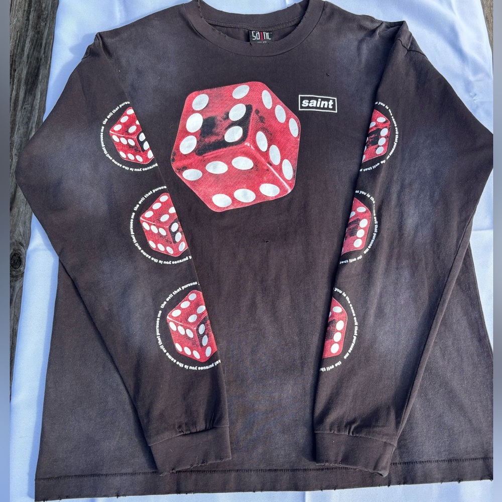 Saint Mxxxxx Water Dice Sweatshirt